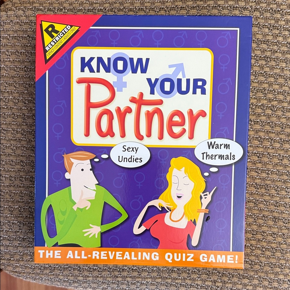 Know Your Partner: The All-Revealing Quiz Game Card Adult Game Wedding Party